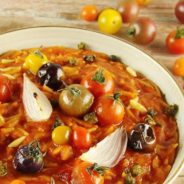 Tomaten-Pastasotto